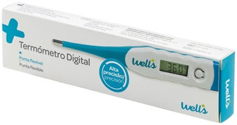 WELLS TERMÓMETRO DIGITAL FLEXÍVEL WELLS TERMÓMETRO DIGITAL FLEXÍVEL