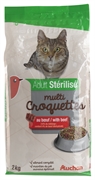 AUCHAN ADULT STÉRILISÉ MULTI-CROQUETES WITH BEEF AUCHAN ADULT STÉRILISÉ MULTI-CROQUETES WITH BEEF