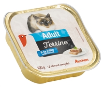 AUCHAN ADULT TERRINE À LA LOTTE WITH BURBOT AUCHAN ADULT TERRINE À LA LOTTE WITH BURBOT