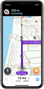 WAZE Navigation & Live Traffic (iOS)