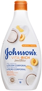 JOHNSON'S VITA-RICH SMOOTHIES COM IOGURTE PÊSSEGO E COCO JOHNSON'S VITA-RICH SMOOTHIES COM IOGURTE PÊSSEGO E COCO