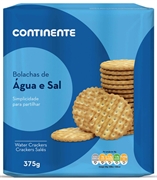 CONTINENTE BOLACHAS DE ÁGUA E SAL