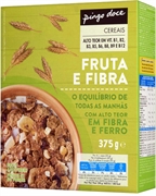 PINGO DOCE CEREAIS FRUTA E FIBRA