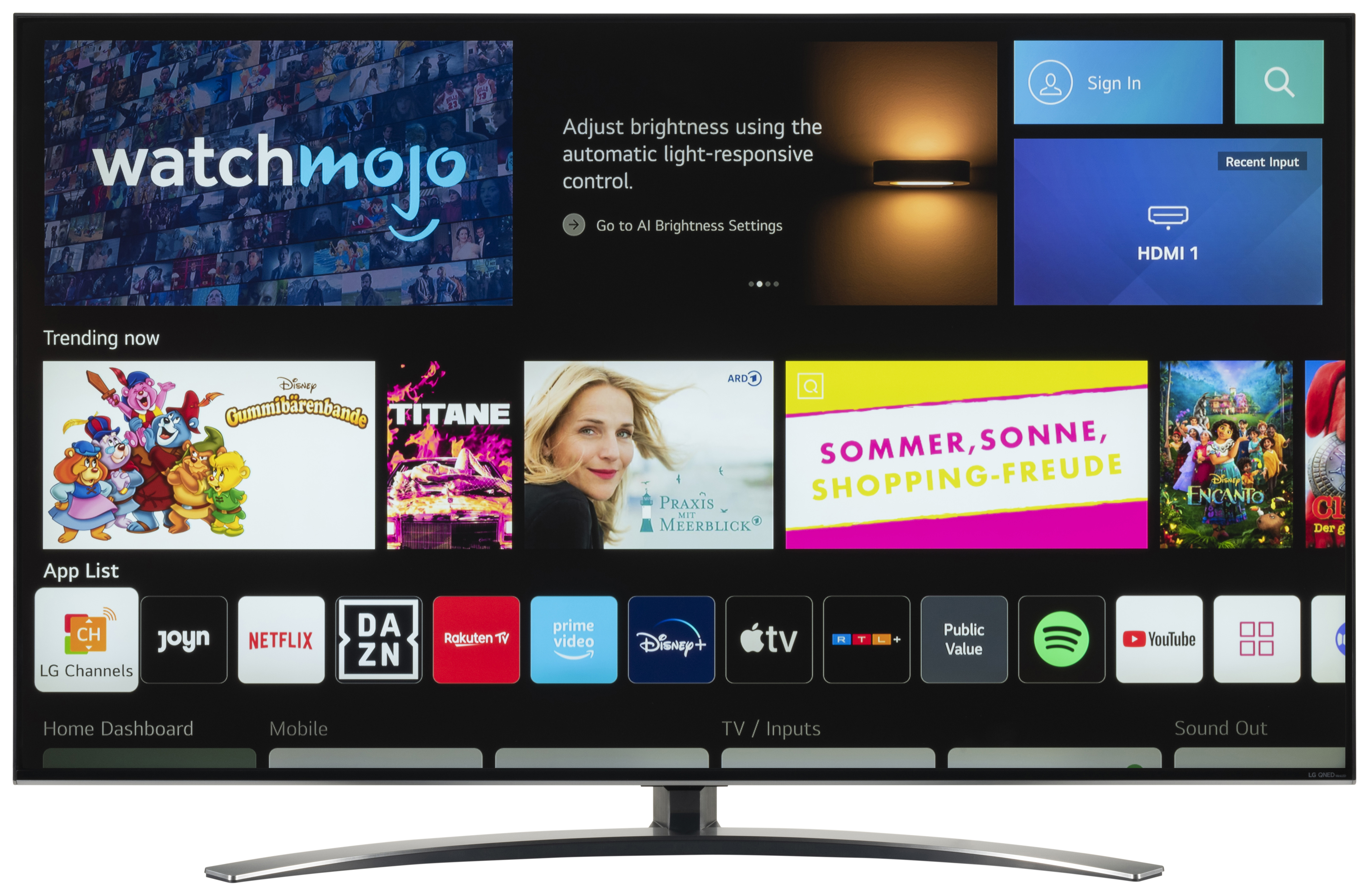LG 55QNED876QB