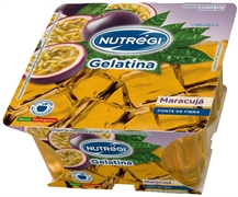 NUTRÉGI Gelatina Maracujá Fonte de Fibra
