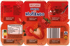 MILSANI (ALDI) Gelatina Sabor a Morango