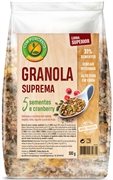 CEM PORCENTO GRANOLA SUPREMA 5 SEMENTES E CRANBERRY