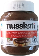 NUSSKATI (ALDI) Creme para Barrar de Avelãs e Cacau Magro