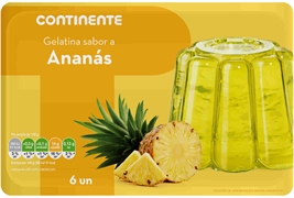 CONTINENTE Gelatina sabor a Ananás