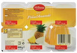 MILBONA (LIDL) Sabor Ananás