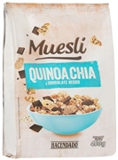 HACENDADO (MERCADONA) MUESLI QUINOA, CHIA & CHOCOLATE NEGRO