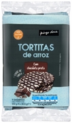 PINGO DOCE Tortitas de Arroz com Chocolate Preto
