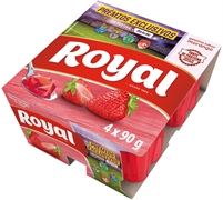 ROYAL Gelatina sabor morango fresa