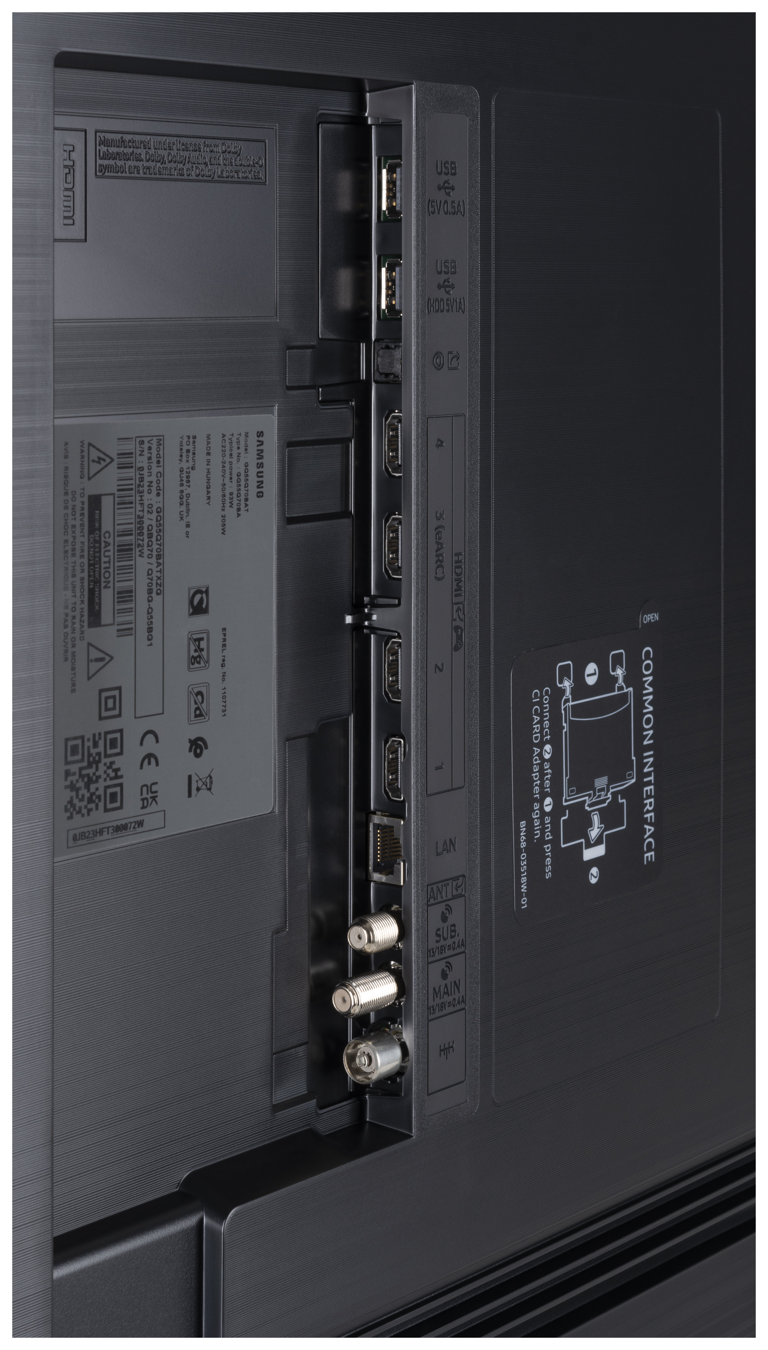SAMSUNG QE55Q70B