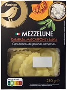 AUCHAN GOURMET MEZZELUNE CALABAZA, MASCARPONE Y SALVIA