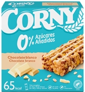 CORNY Chocolate Branco 0% açúcares adicionados