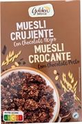 GOLDEN BRIDGE (ALDI) MUESLI CROCANTE COM CHOCOLATE PRETO
