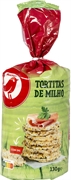 AUCHAN Tortitas de milho com sal