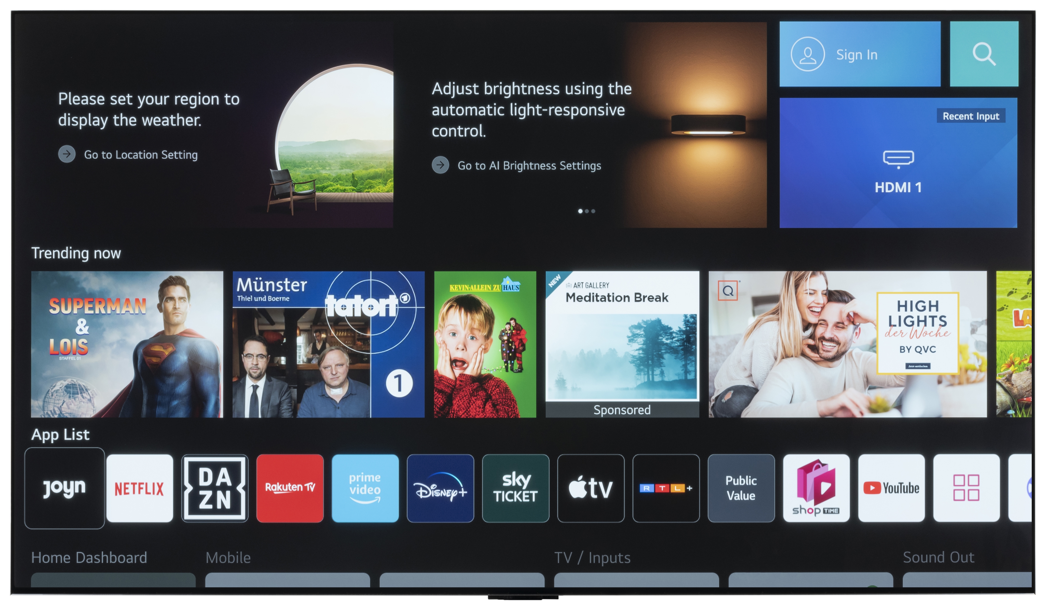 LG OLED55G26LA